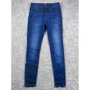 Simple Society Womens Size 3/26 Dark Wash High Rise Skinny‎ Jeans